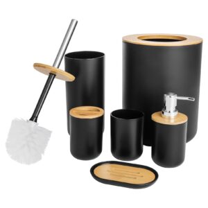 bathroom organizer set — multi can storage rack for countertop & cabinet