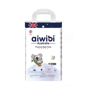 awb baby pants medium (48 pcs) — pull up diaper pants for babies 6–11kg