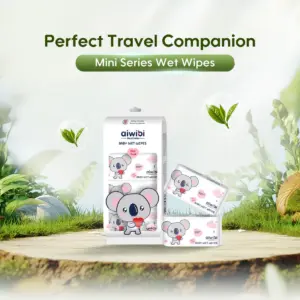 mini pocket portable wipes 8pcs * 8bags